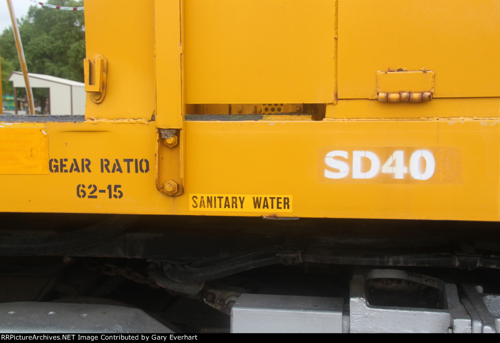 ATSF SD40 #5008 on Display